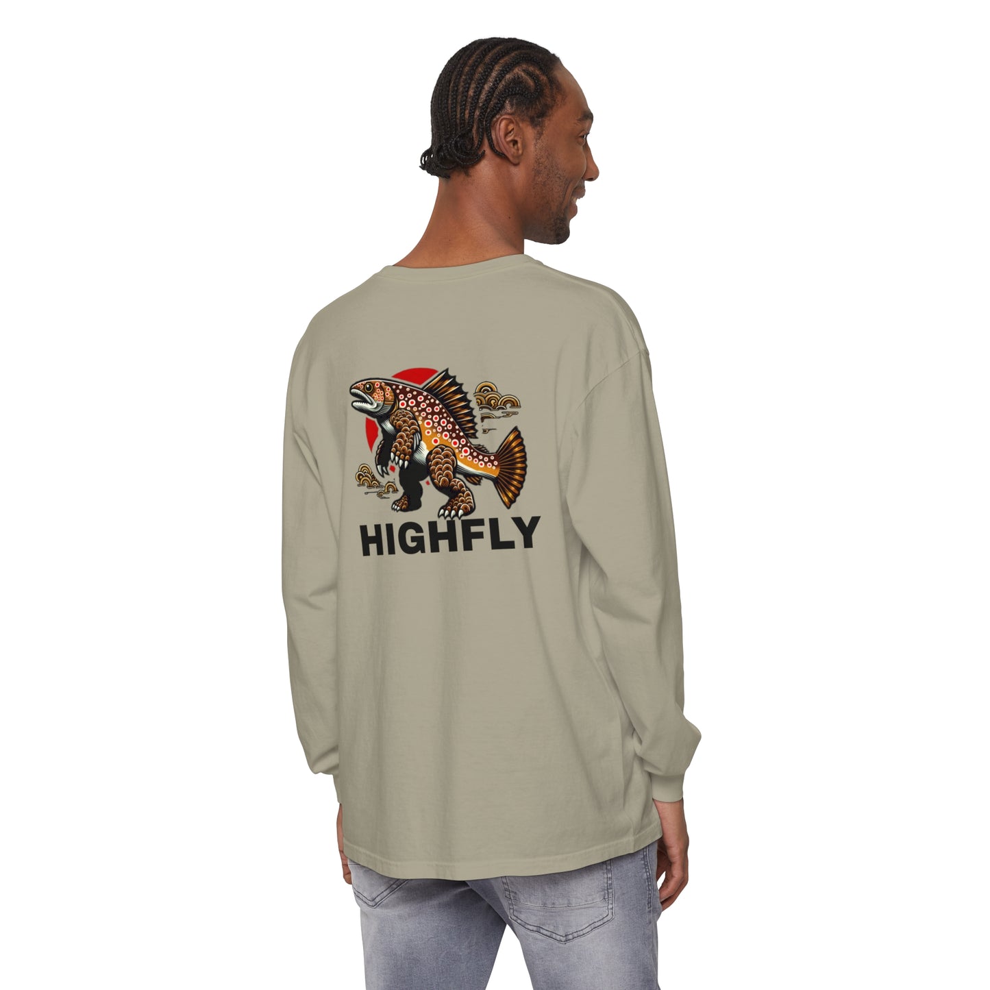 Troutzilla Long Sleeve - Comfort Colors