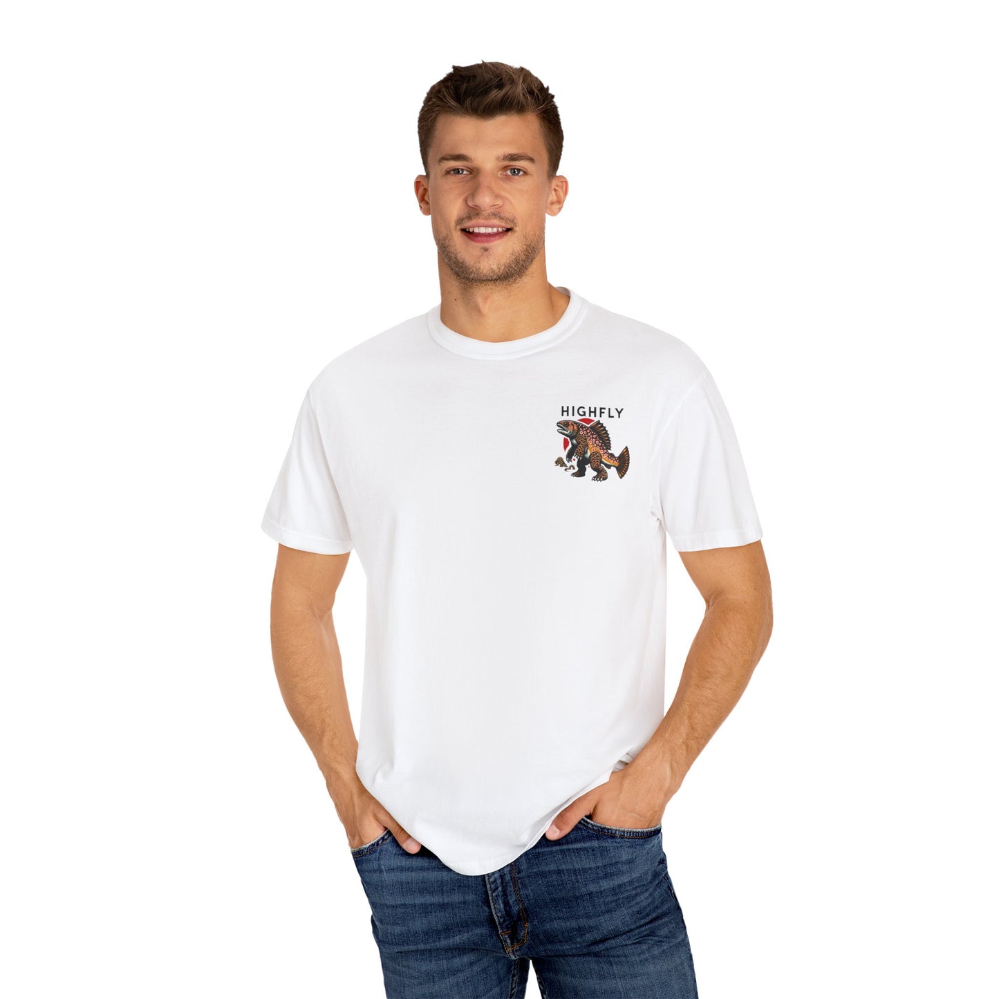 The Minimalist Troutzilla Comfort Colors T-shirt