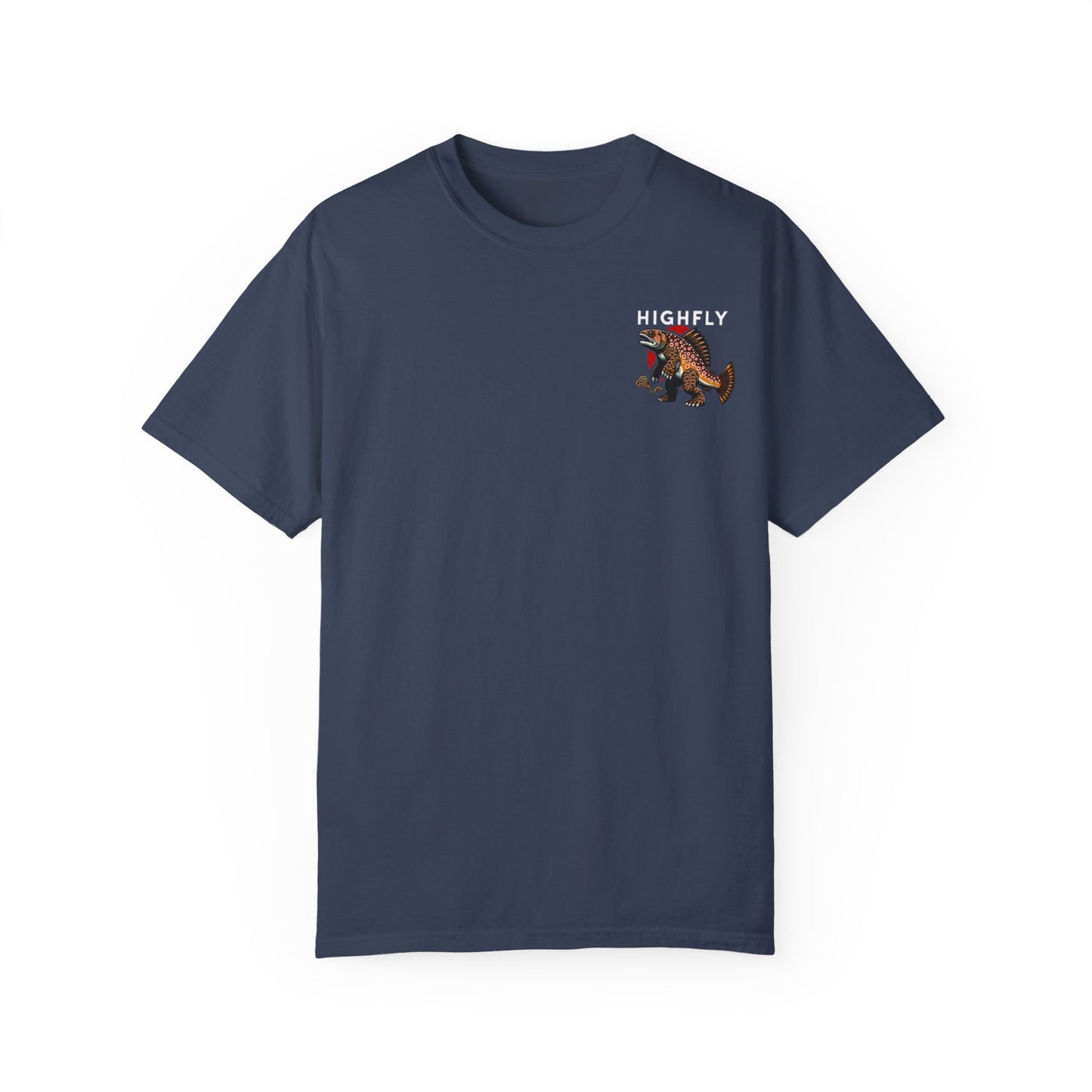 The Minimalist Troutzilla Comfort Colors T-shirt