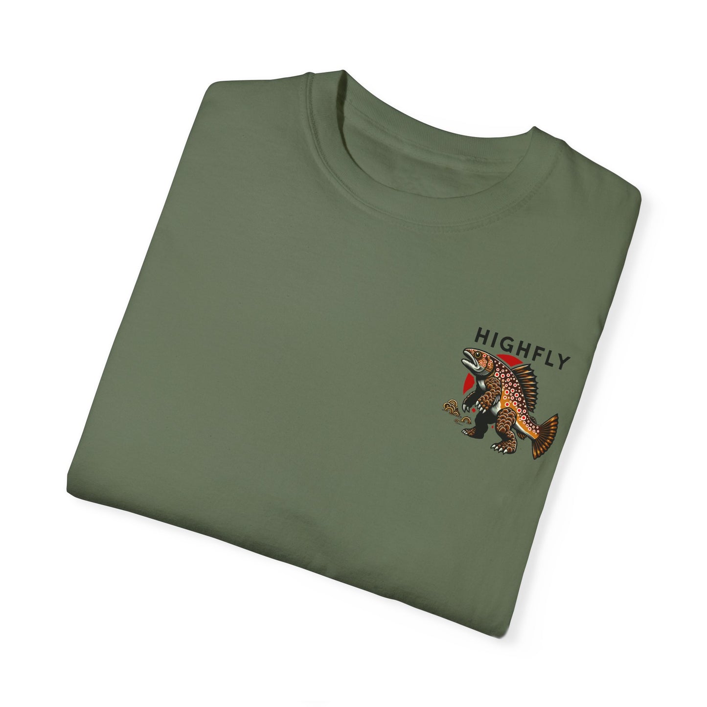 The Minimalist Troutzilla Comfort Colors T-shirt