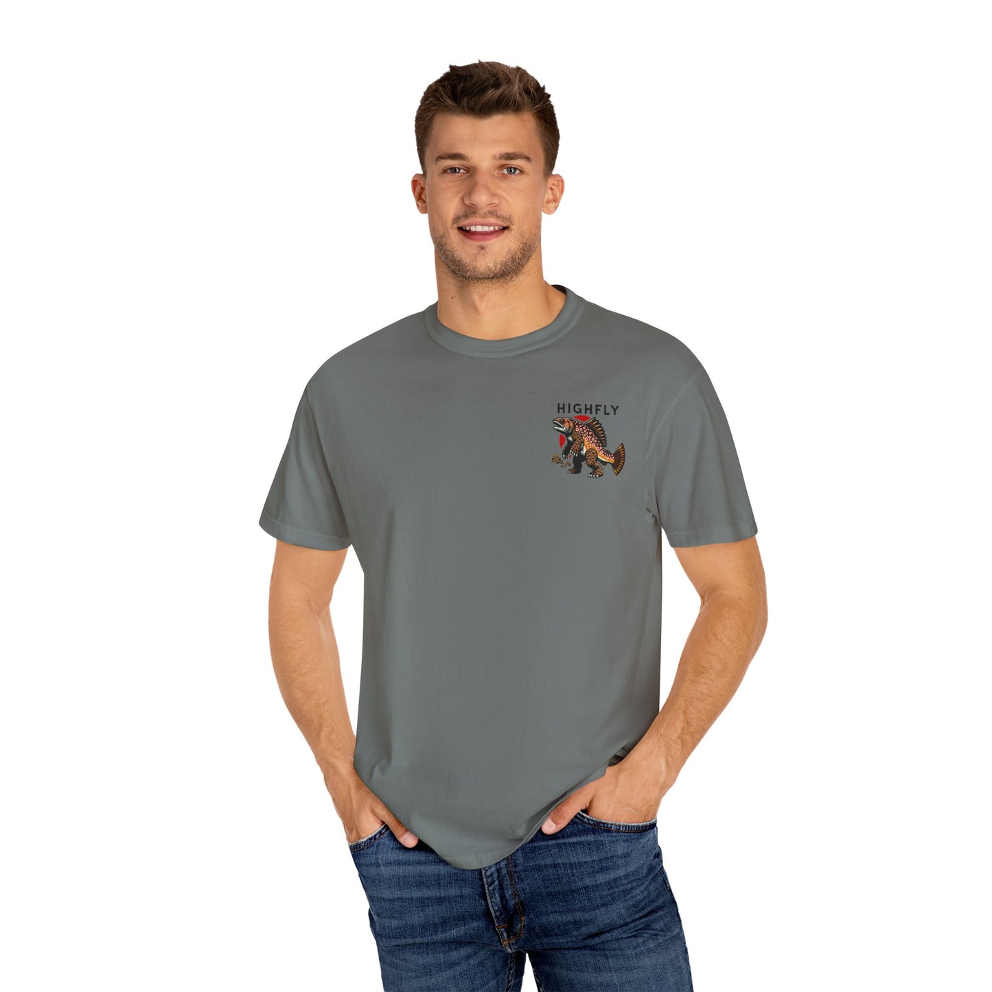 The Minimalist Troutzilla Comfort Colors T-shirt