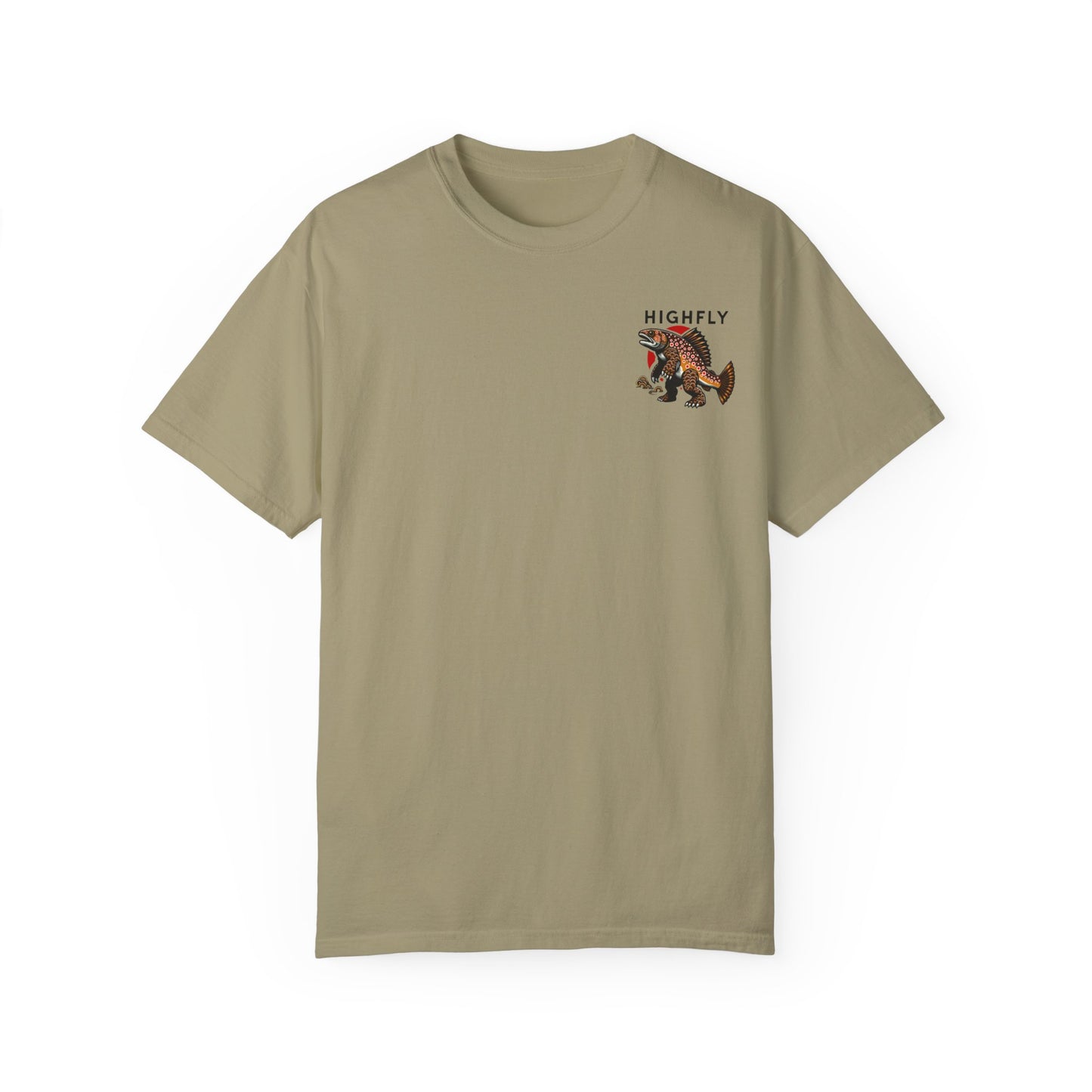 The Minimalist Troutzilla Comfort Colors T-shirt
