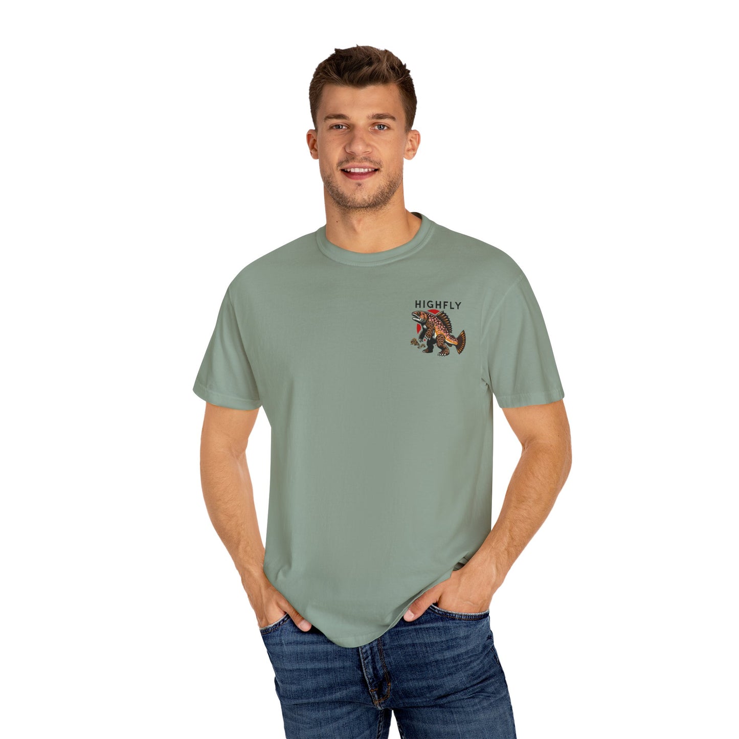 The Minimalist Troutzilla Comfort Colors T-shirt