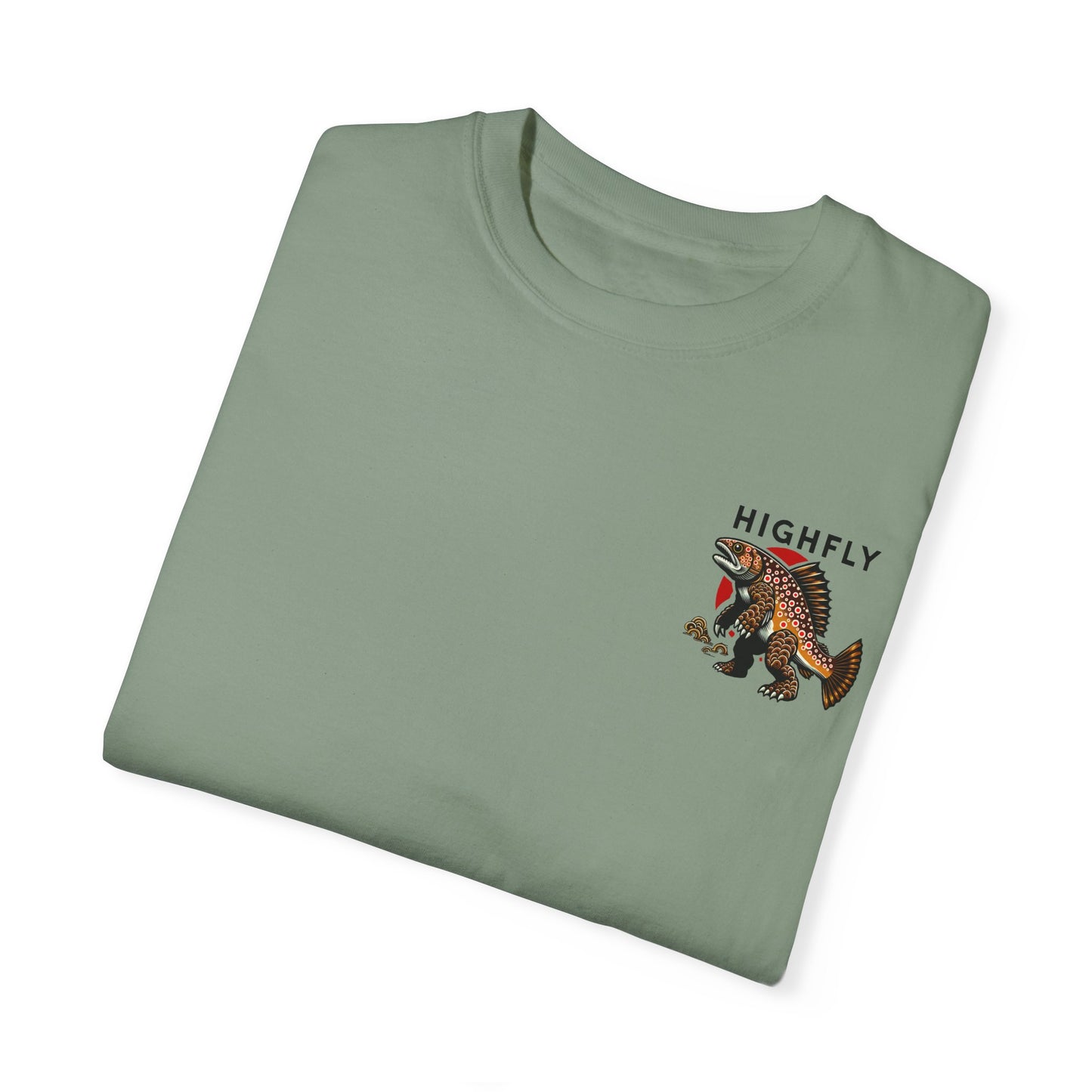 The Minimalist Troutzilla Comfort Colors T-shirt