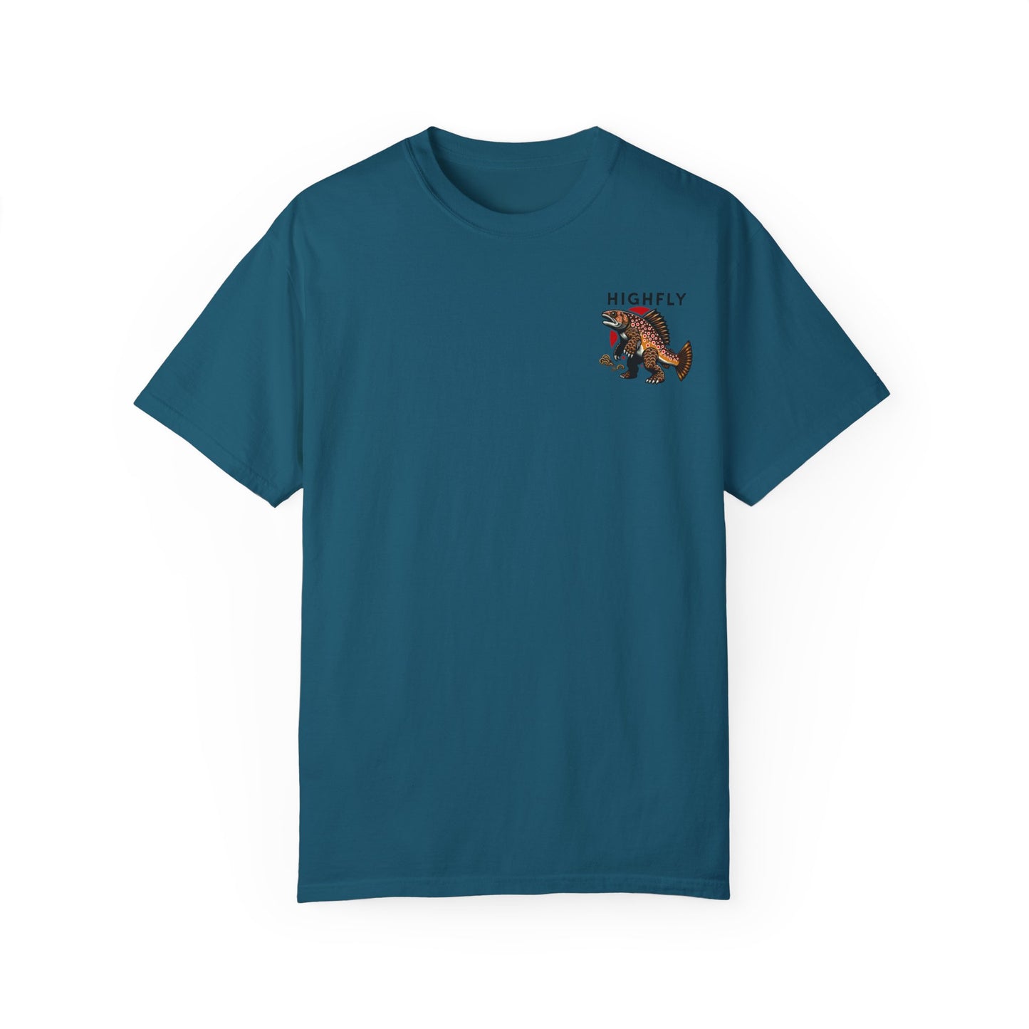 The Minimalist Troutzilla Comfort Colors T-shirt