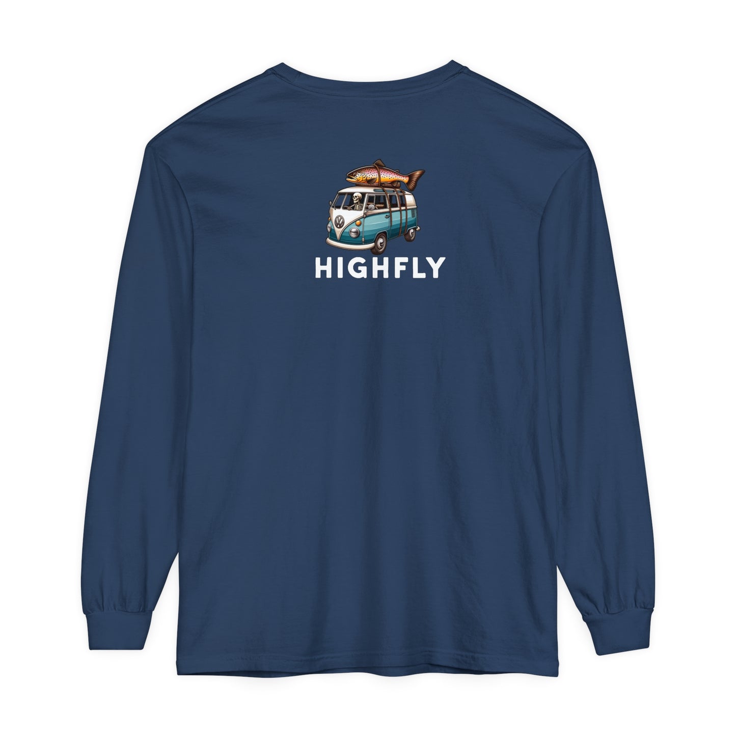 Big Brown Van Comfort Colors Long Sleeve
