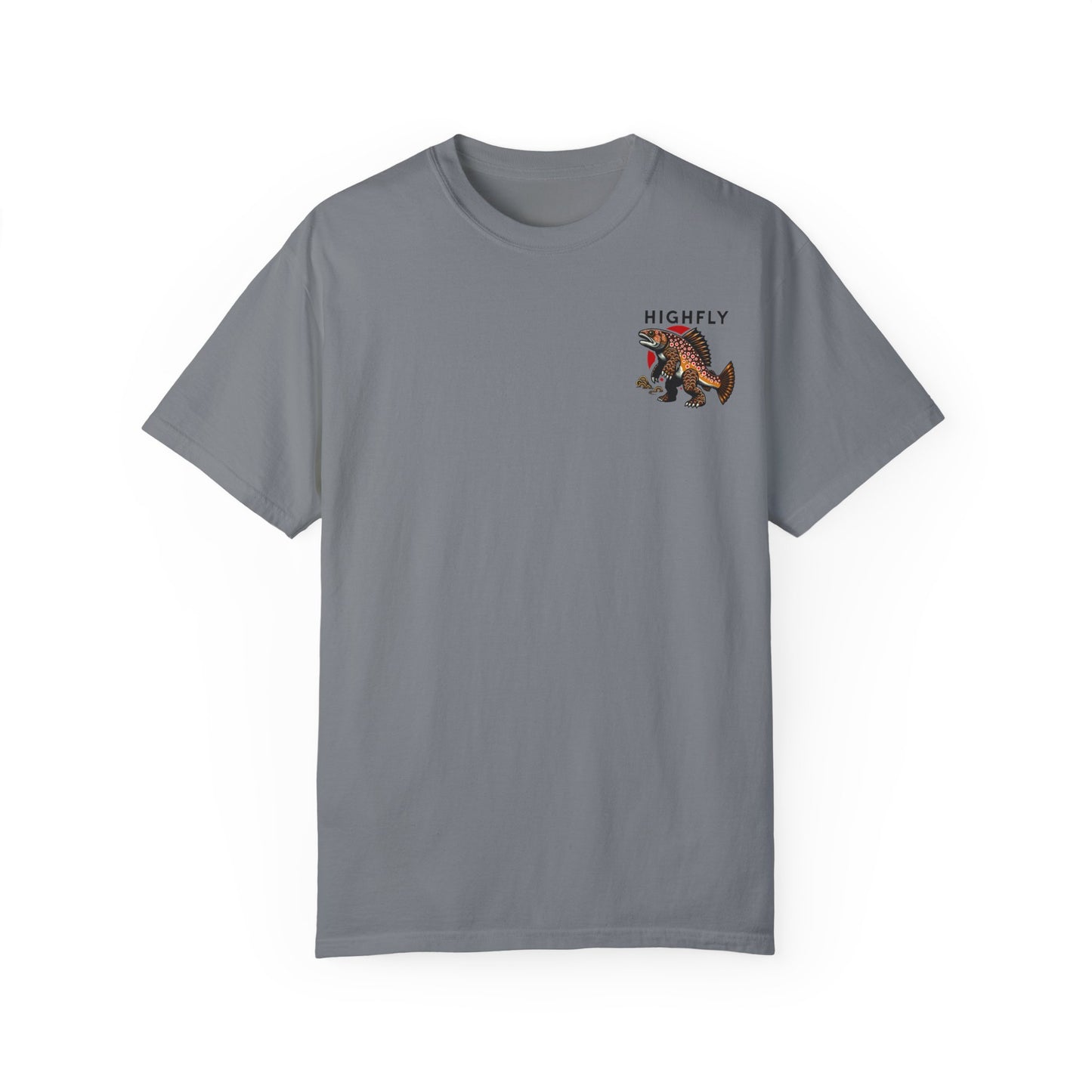 The Minimalist Troutzilla Comfort Colors T-shirt