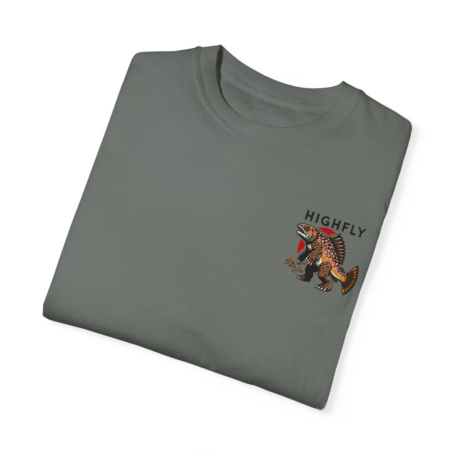 The Minimalist Troutzilla Comfort Colors T-shirt
