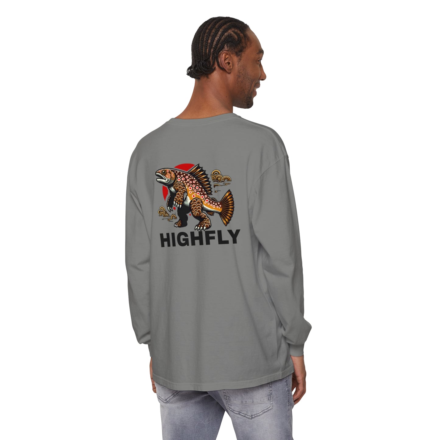 Troutzilla Long Sleeve - Comfort Colors