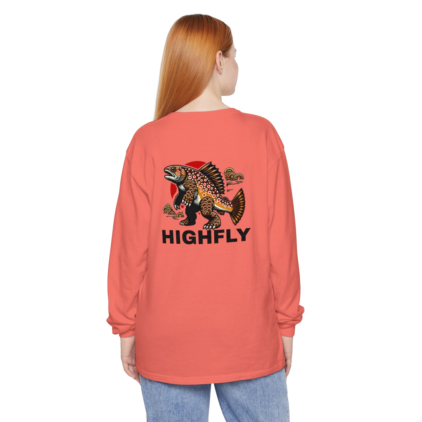 Troutzilla Long Sleeve - Comfort Colors