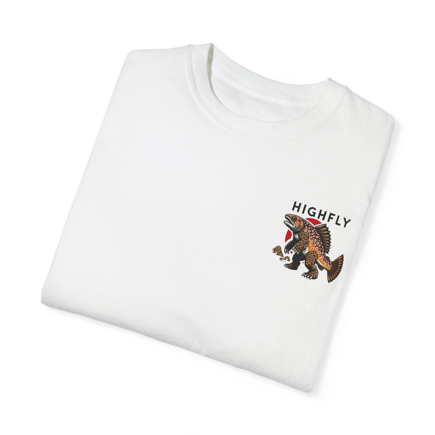 The Minimalist Troutzilla Comfort Colors T-shirt