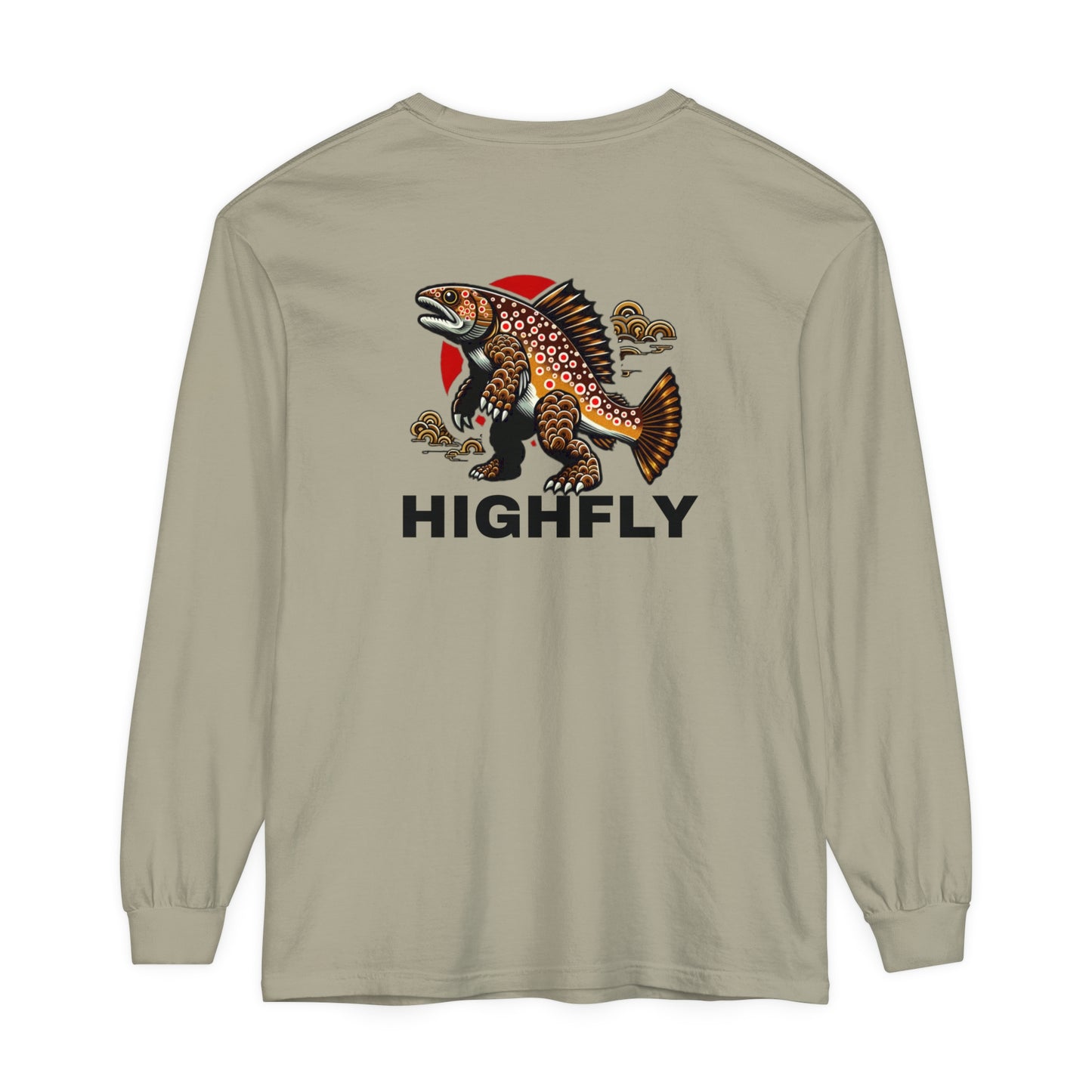Troutzilla Long Sleeve - Comfort Colors
