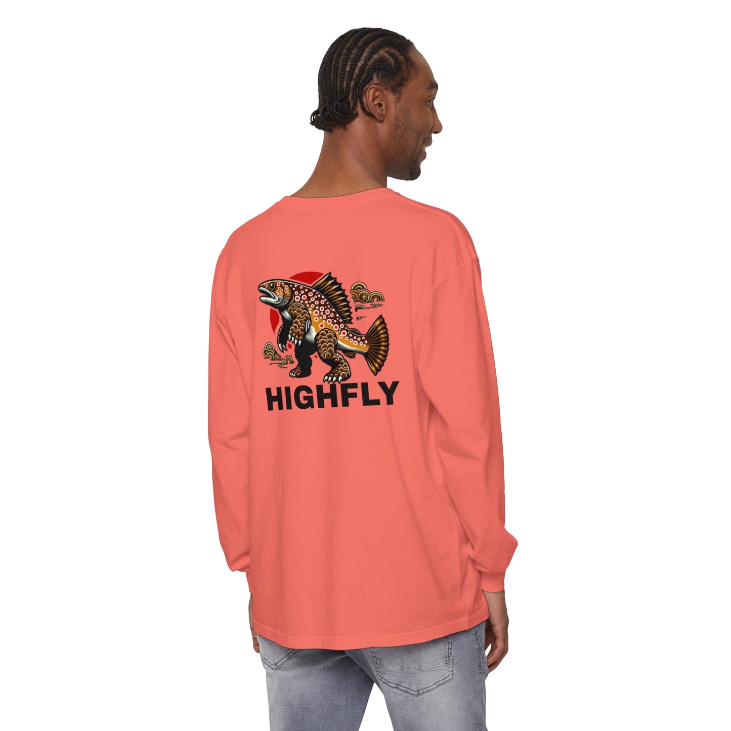 Troutzilla Long Sleeve - Comfort Colors