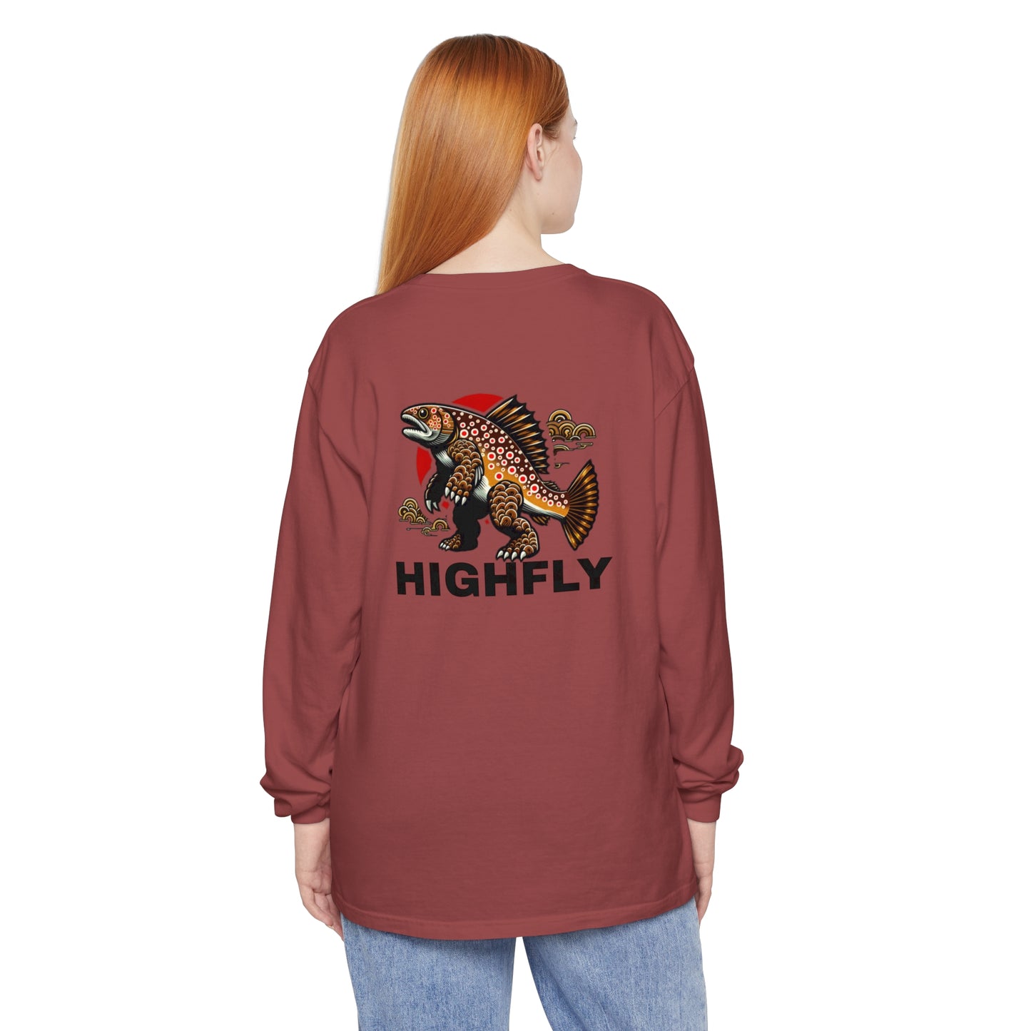 Troutzilla Long Sleeve - Comfort Colors