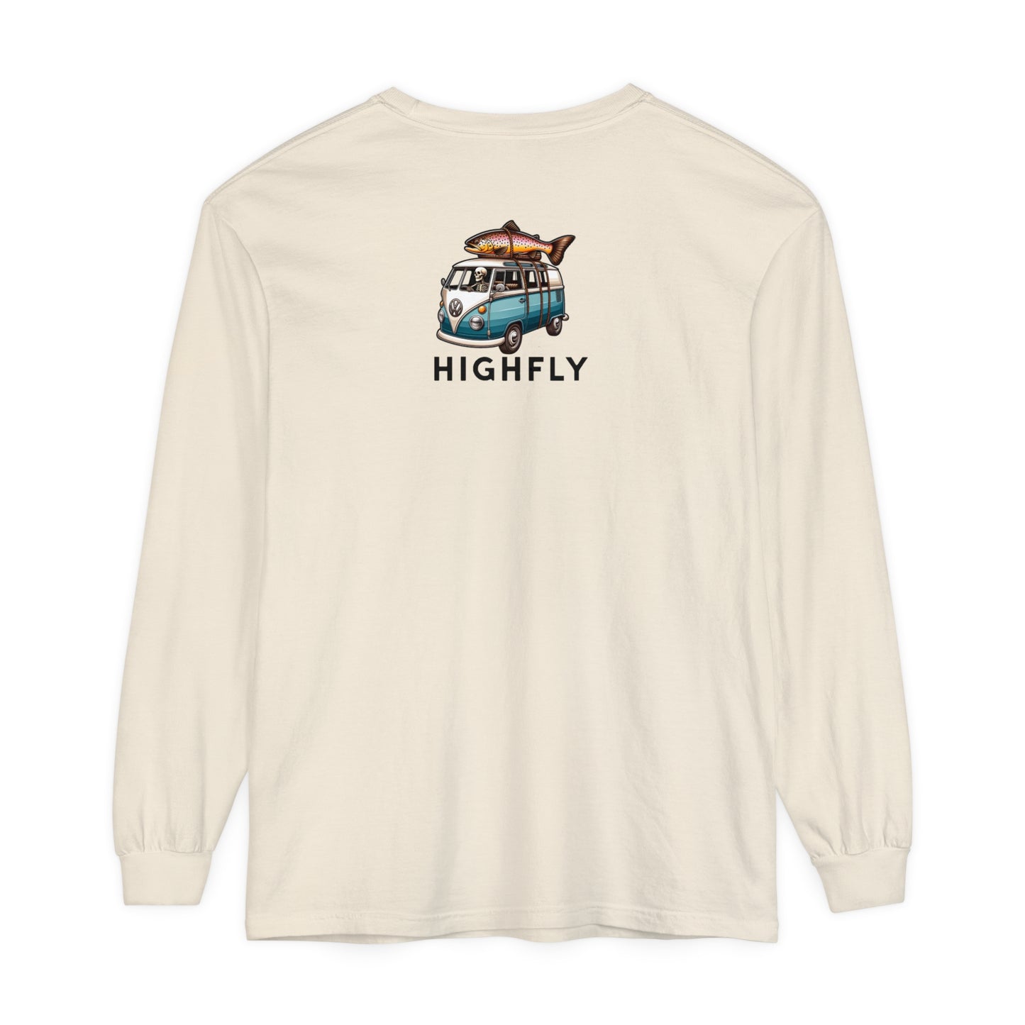 Big Brown Van Comfort Colors Long Sleeve