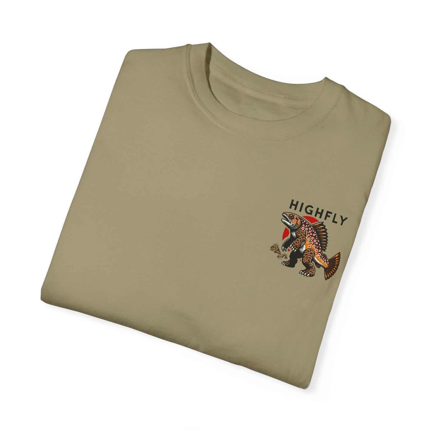 The Minimalist Troutzilla Comfort Colors T-shirt