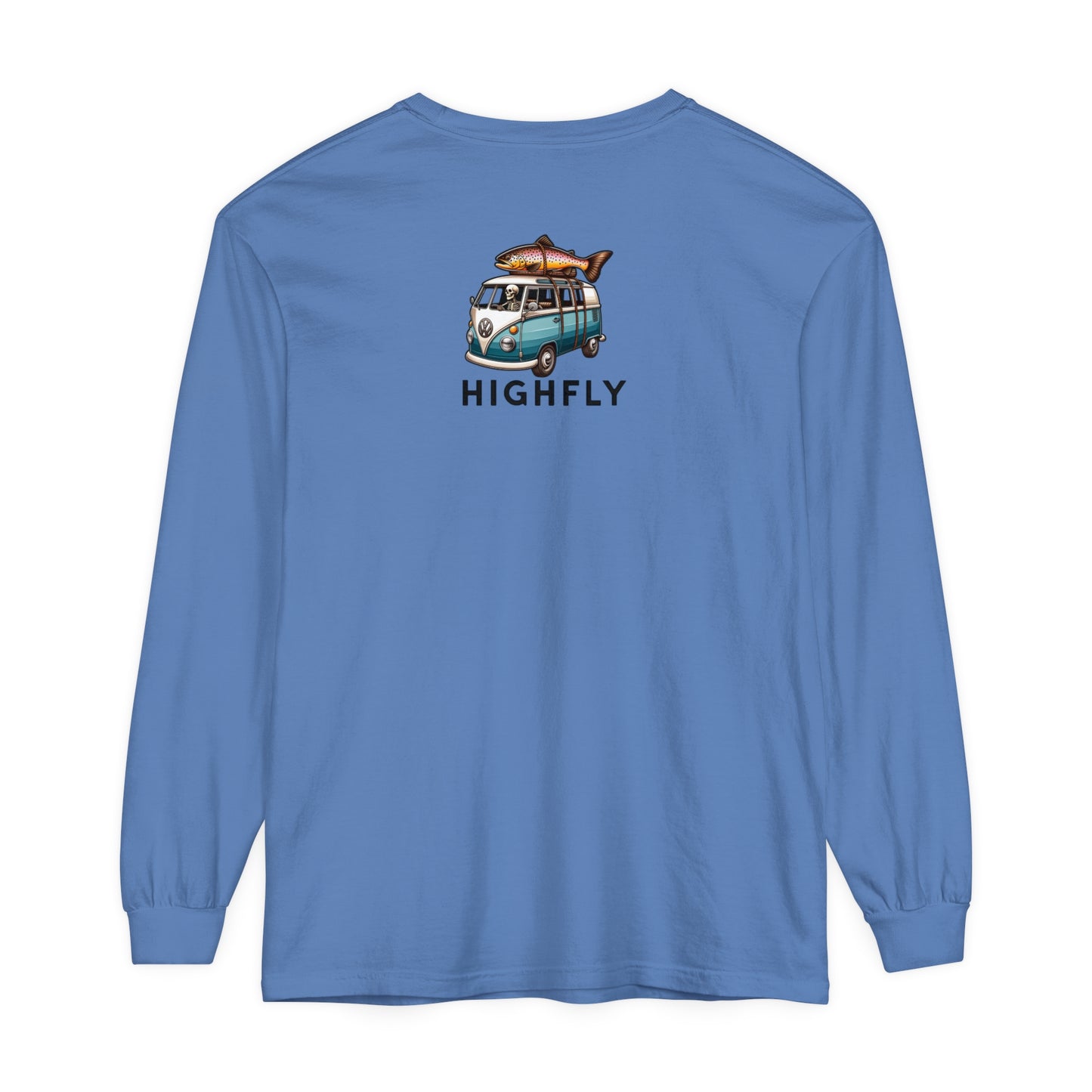 Big Brown Van Comfort Colors Long Sleeve