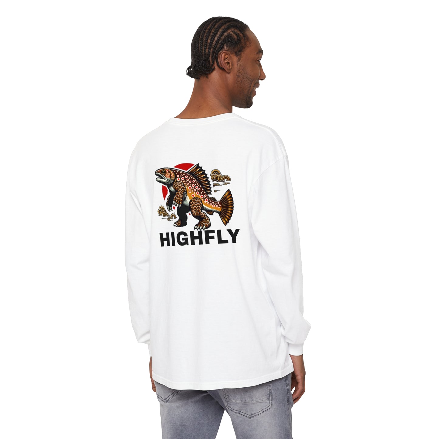 Troutzilla Long Sleeve - Comfort Colors