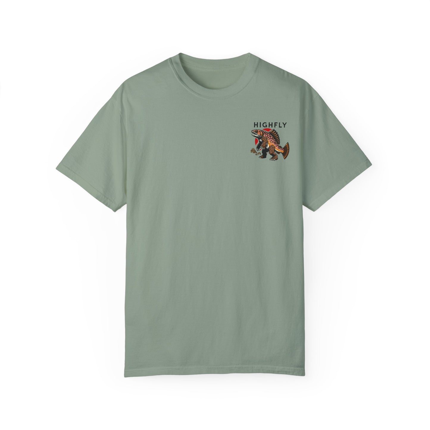 The Minimalist Troutzilla Comfort Colors T-shirt