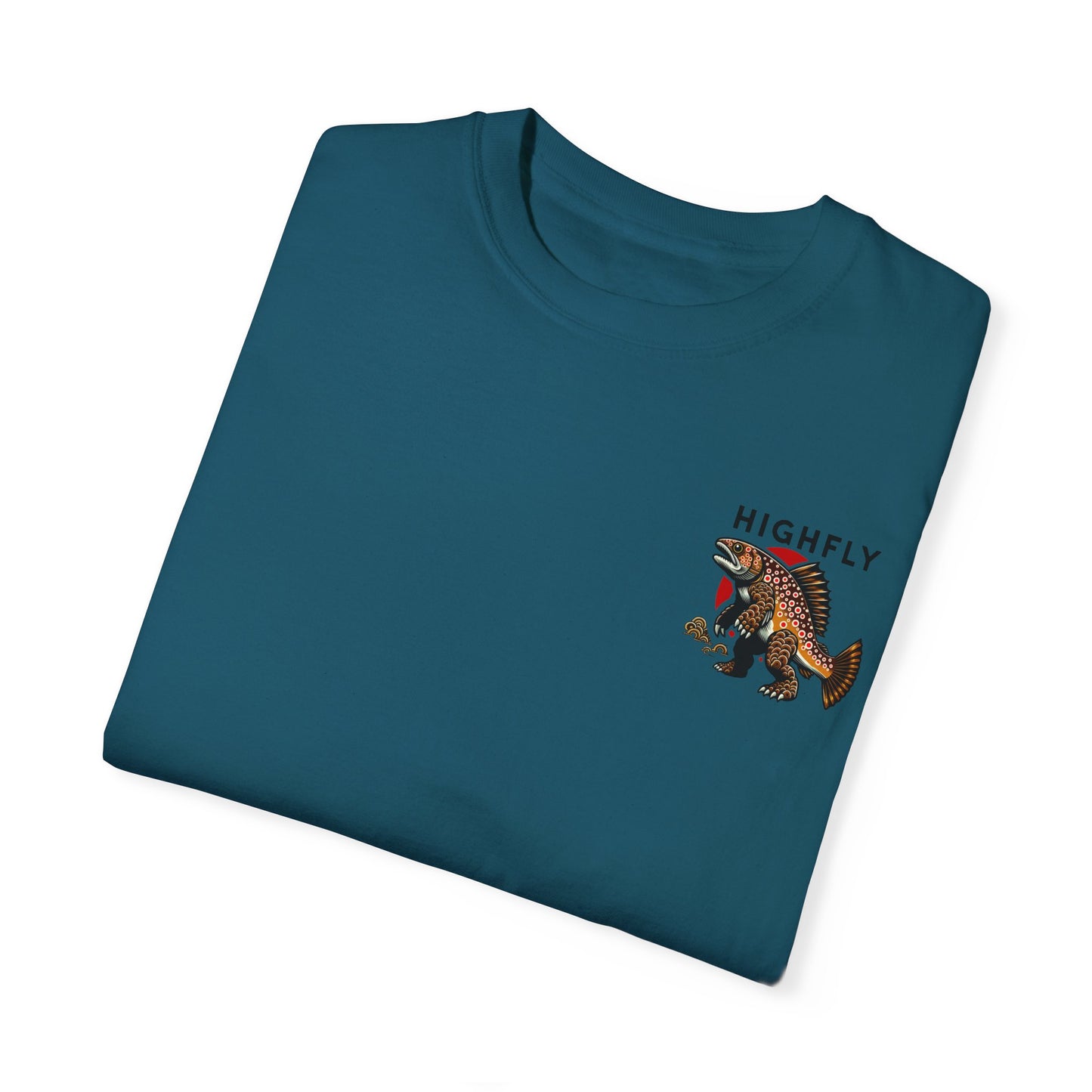 The Minimalist Troutzilla Comfort Colors T-shirt