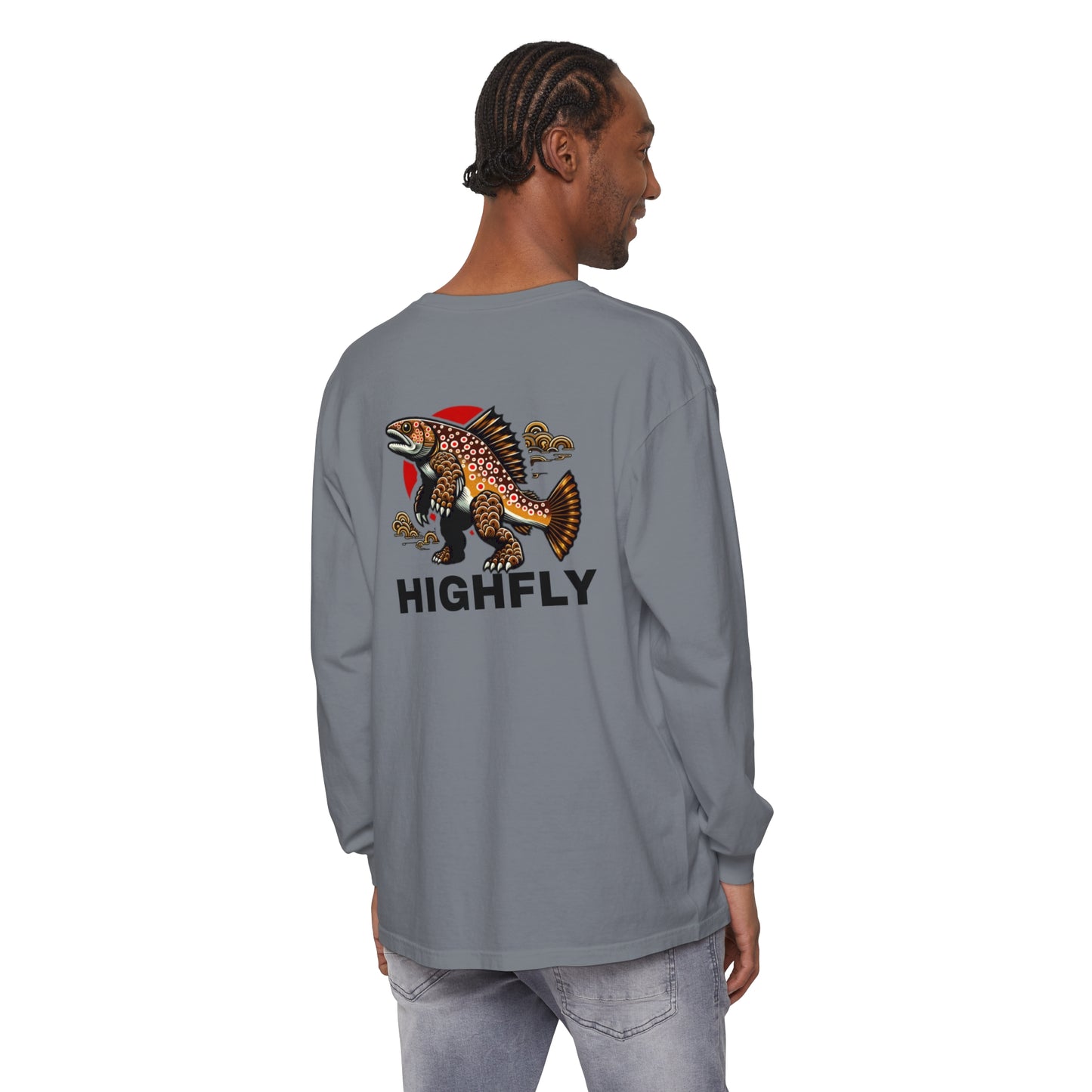 Troutzilla Long Sleeve - Comfort Colors