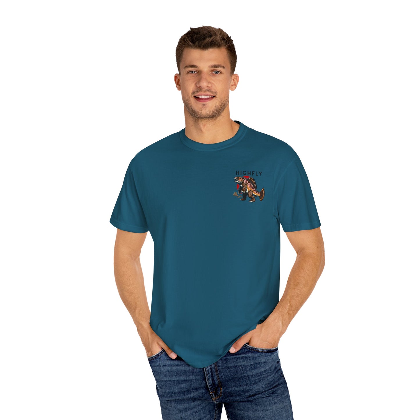 The Minimalist Troutzilla Comfort Colors T-shirt