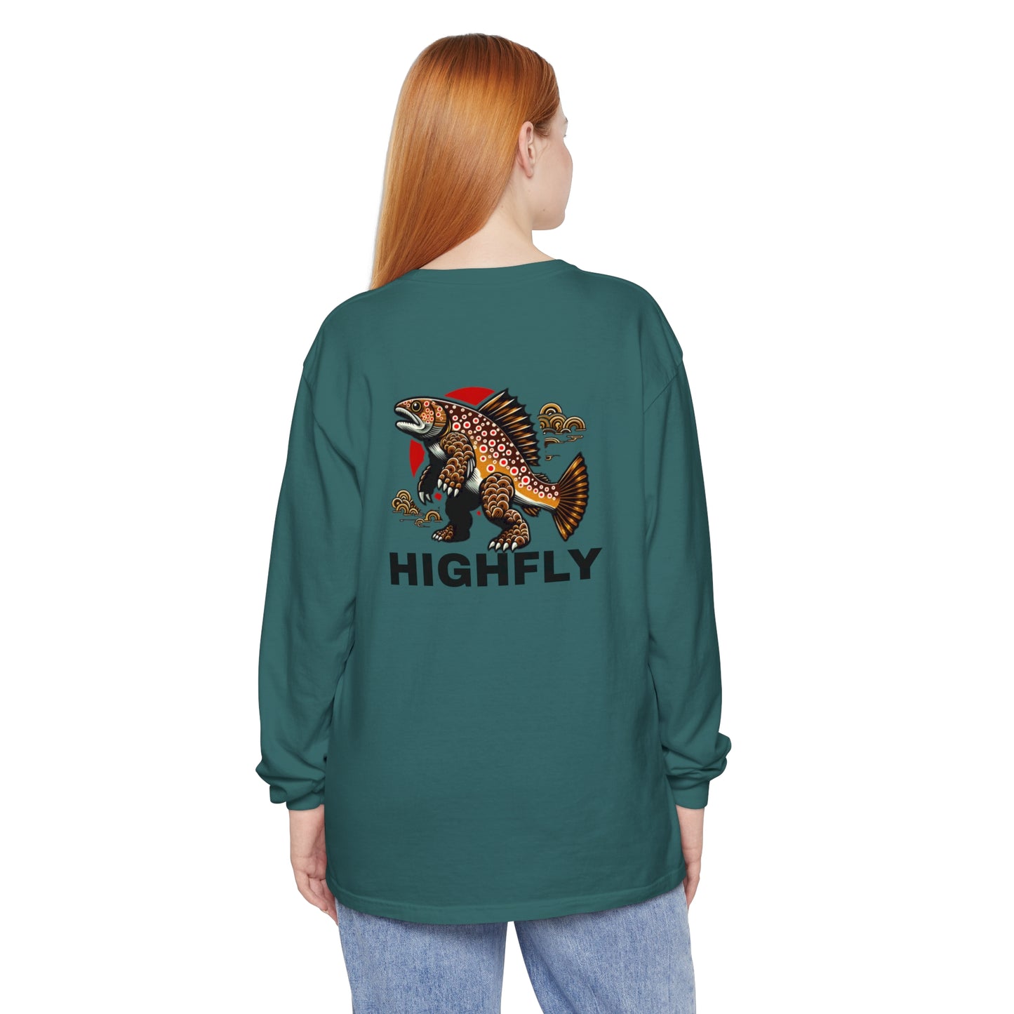 Troutzilla Long Sleeve - Comfort Colors