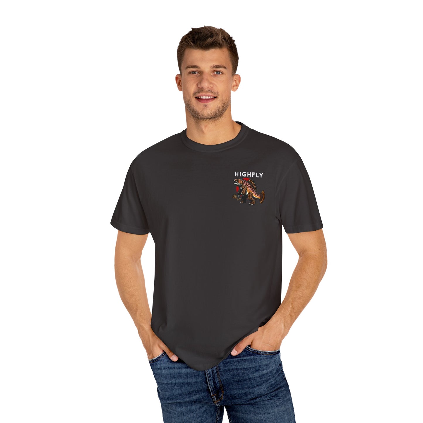 The Minimalist Troutzilla Comfort Colors T-shirt
