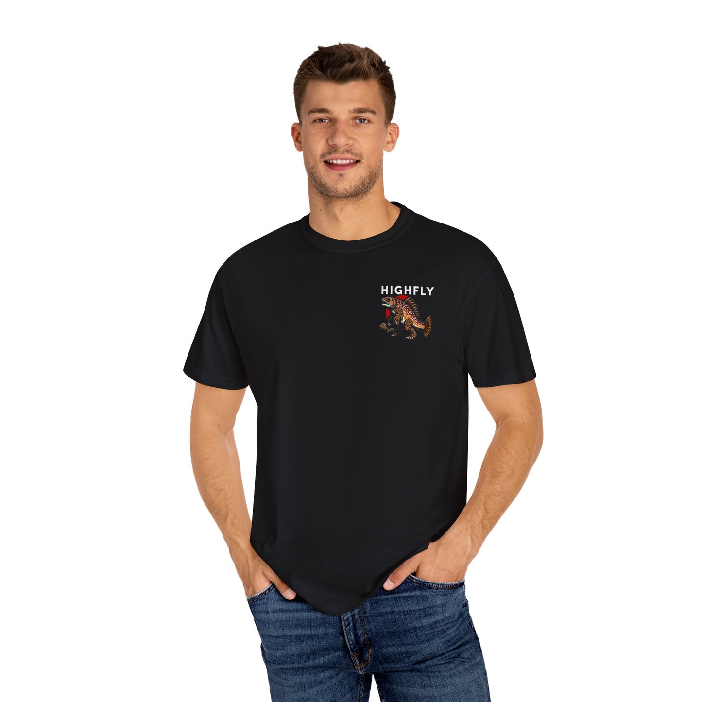 The Minimalist Troutzilla Comfort Colors T-shirt