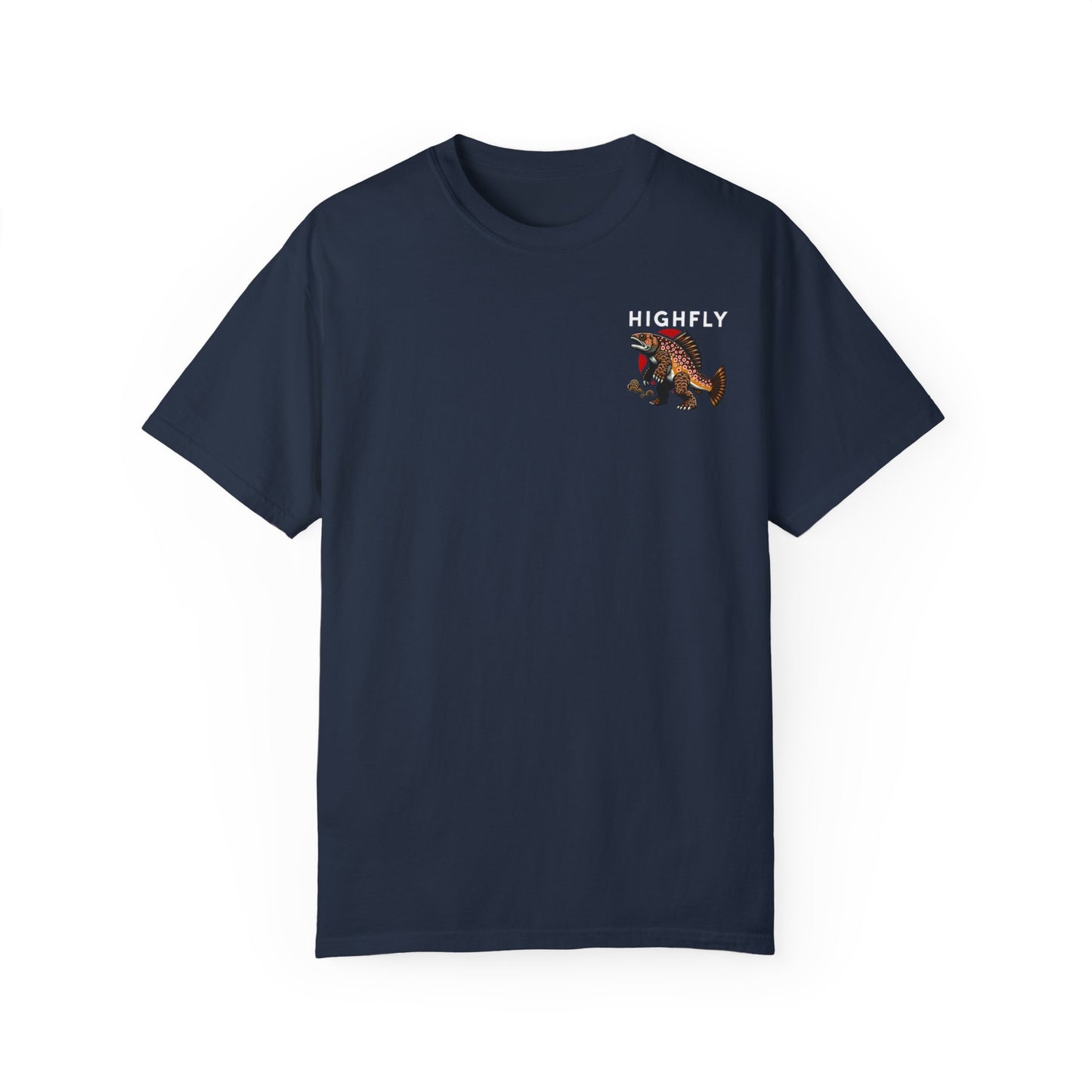 The Minimalist Troutzilla Comfort Colors T-shirt