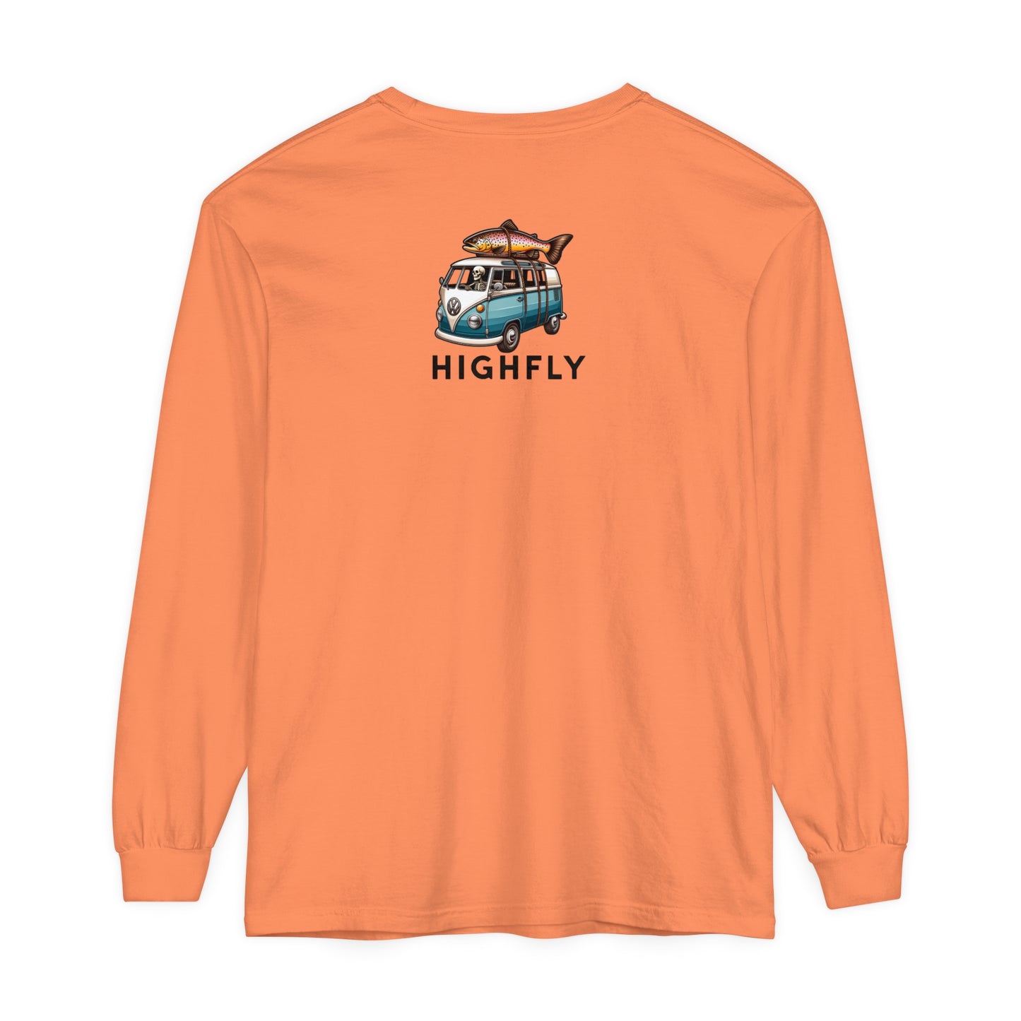 Big Brown Van Comfort Colors Long Sleeve