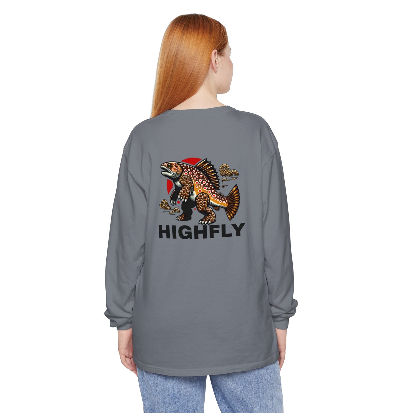 Troutzilla Long Sleeve - Comfort Colors
