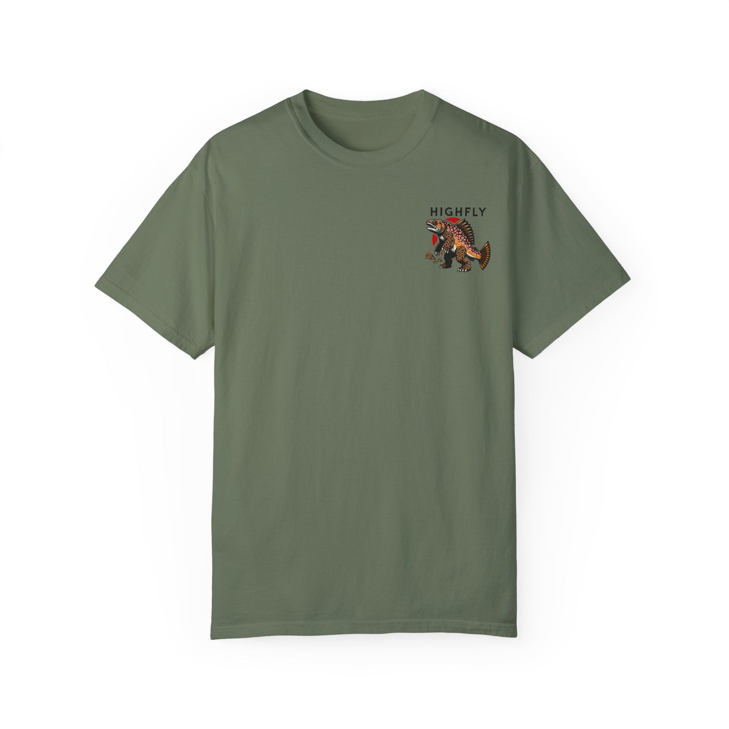 The Minimalist Troutzilla Comfort Colors T-shirt