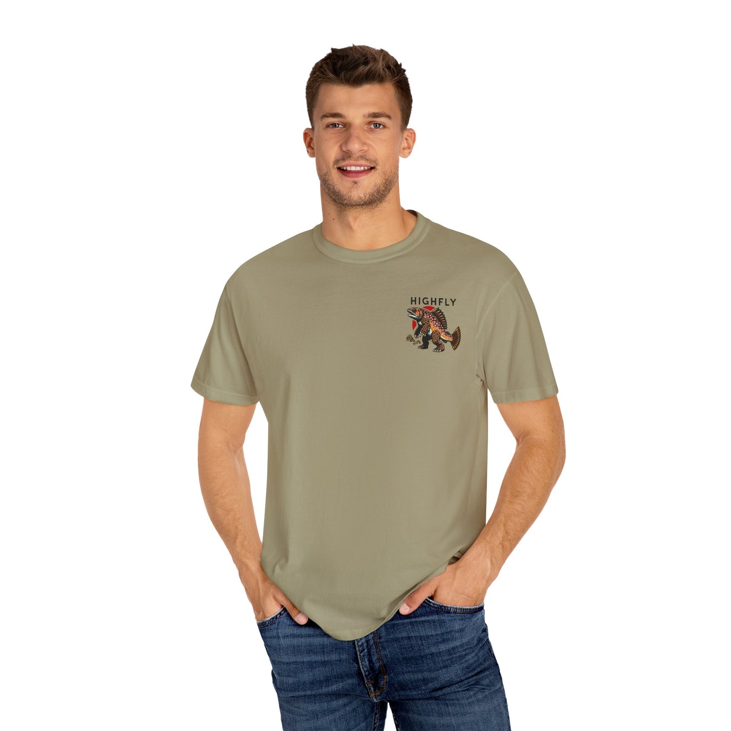 The Minimalist Troutzilla Comfort Colors T-shirt