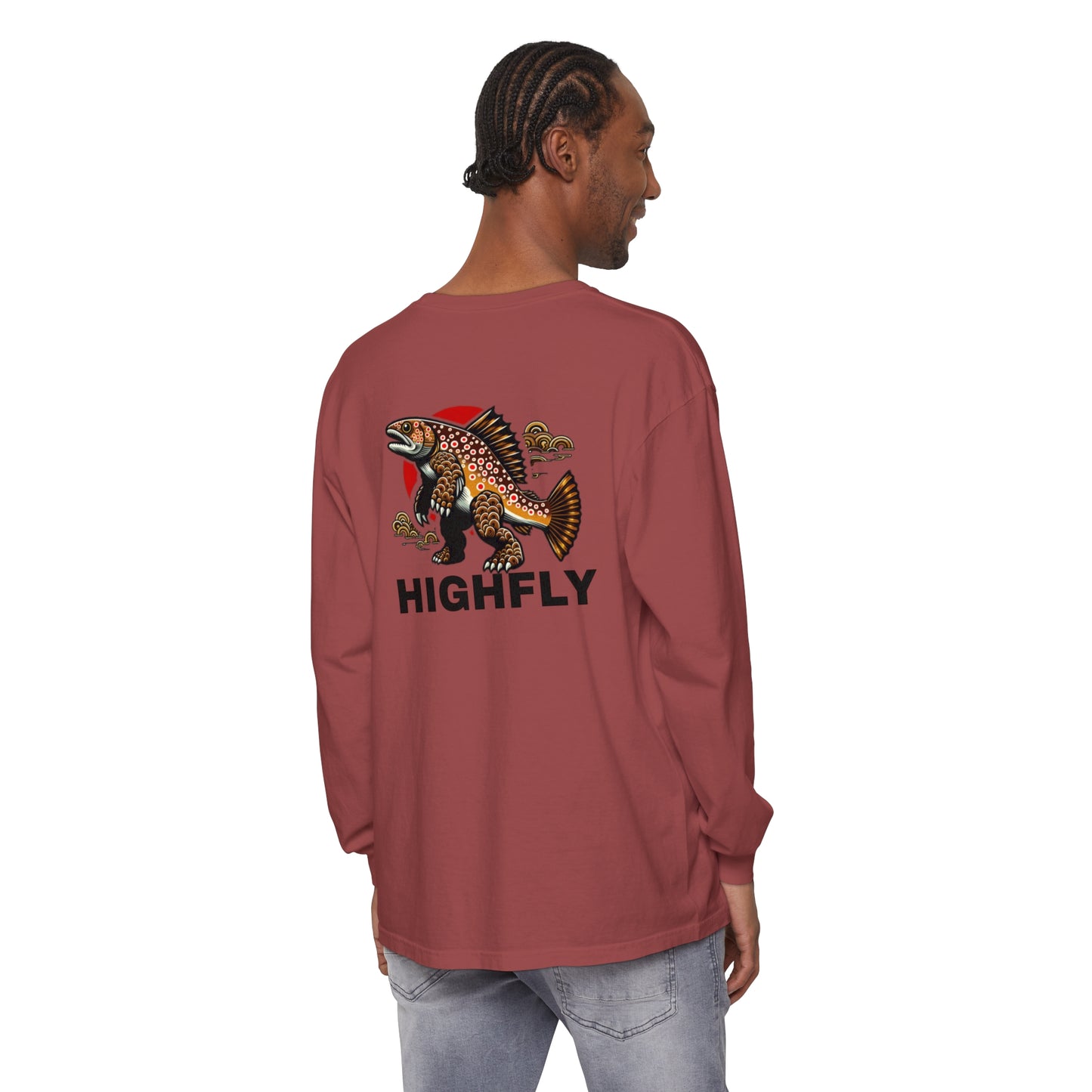 Troutzilla Long Sleeve - Comfort Colors