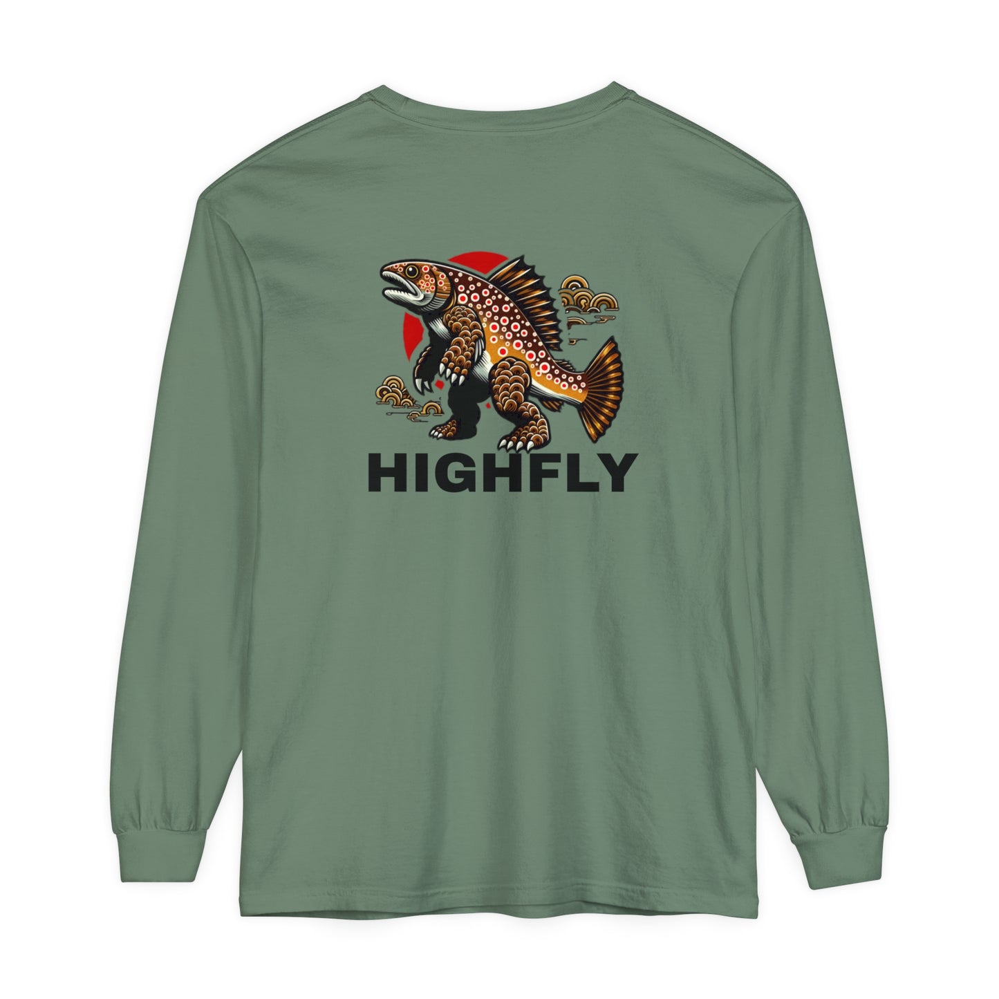 Troutzilla Long Sleeve - Comfort Colors