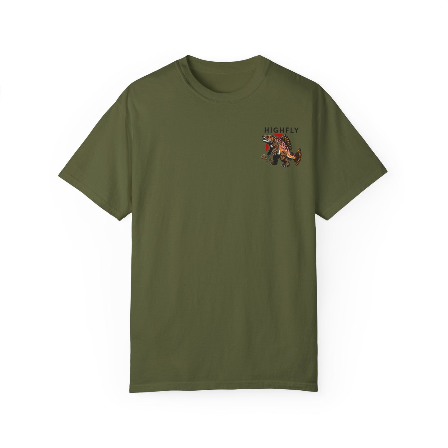 The Minimalist Troutzilla Comfort Colors T-shirt