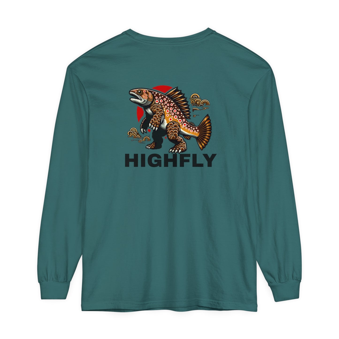 Troutzilla Long Sleeve - Comfort Colors