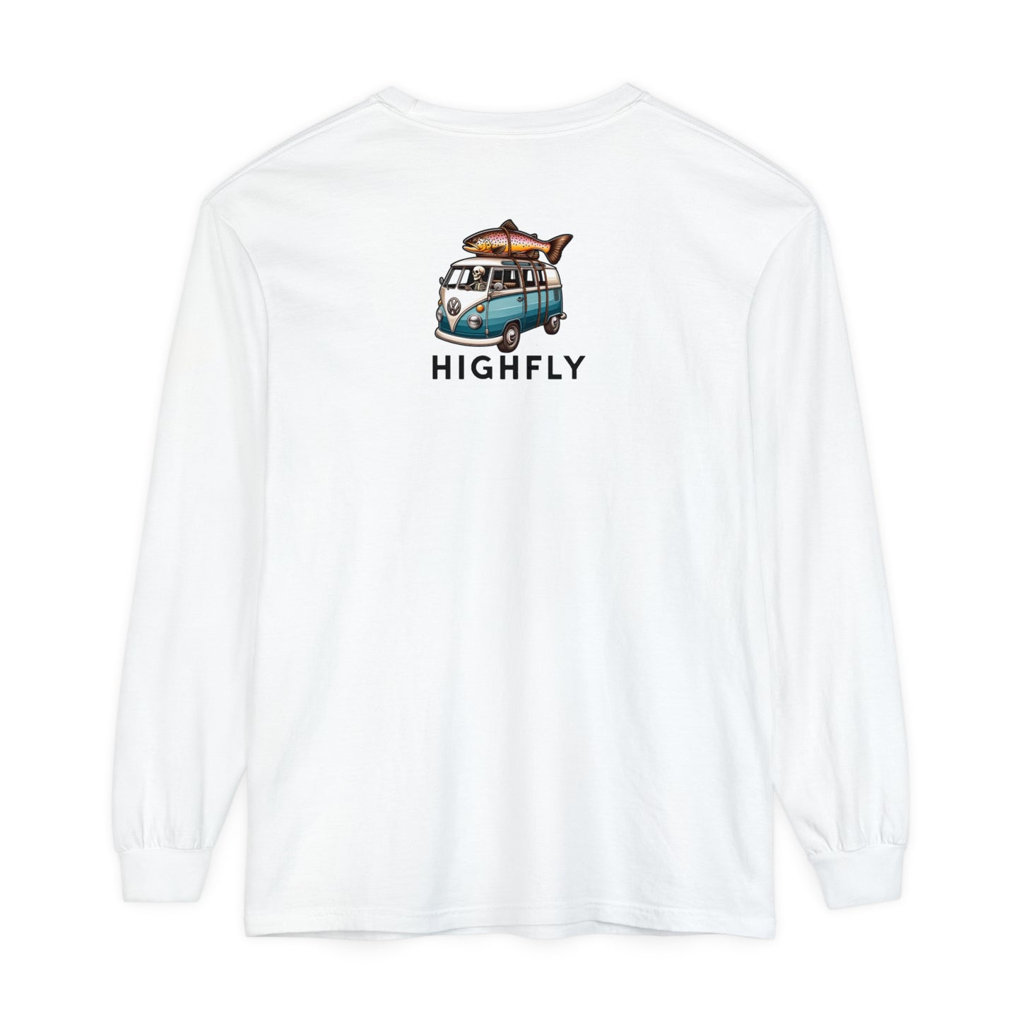 Big Brown Van Comfort Colors Long Sleeve