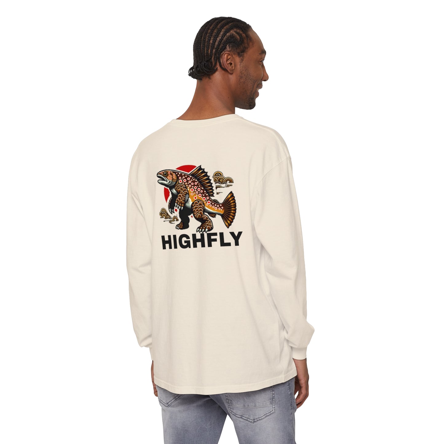 Troutzilla Long Sleeve - Comfort Colors