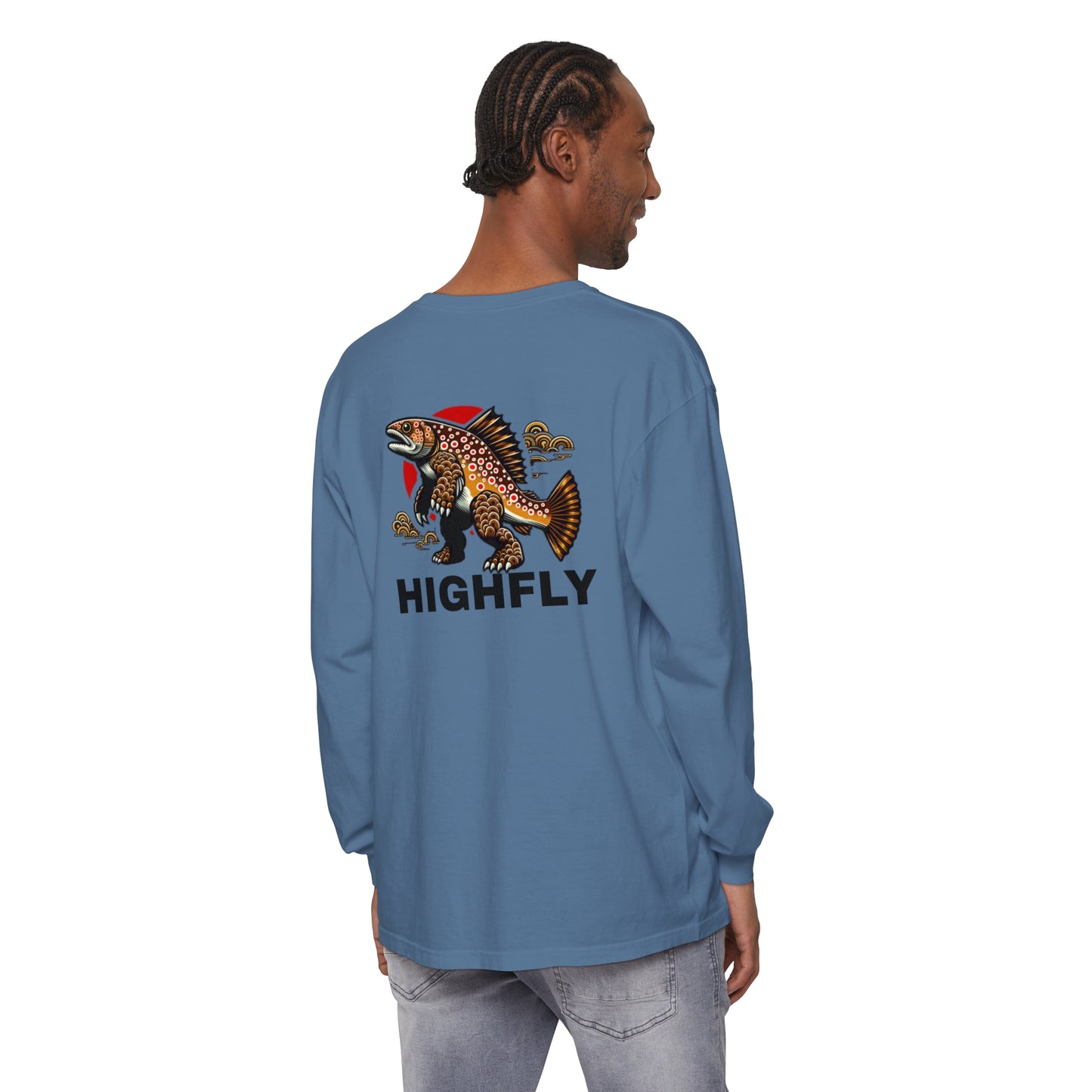 Troutzilla Long Sleeve - Comfort Colors