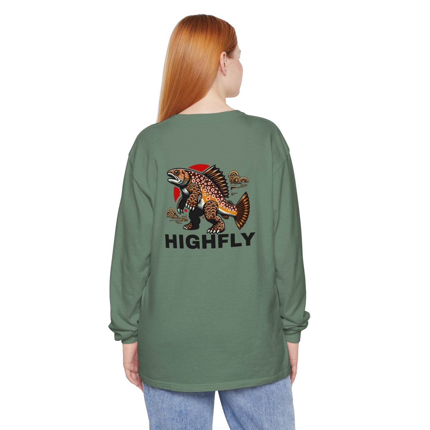 Troutzilla Long Sleeve - Comfort Colors