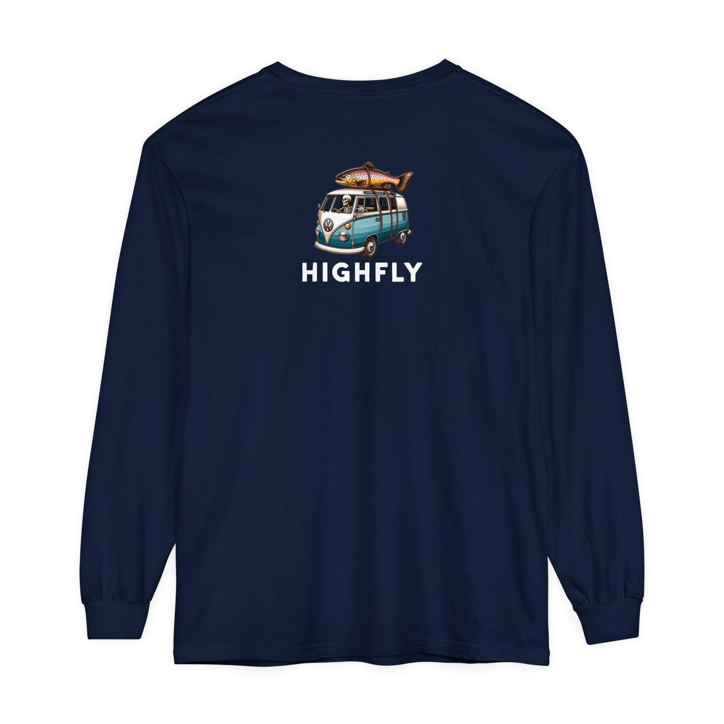 Big Brown Van Comfort Colors Long Sleeve