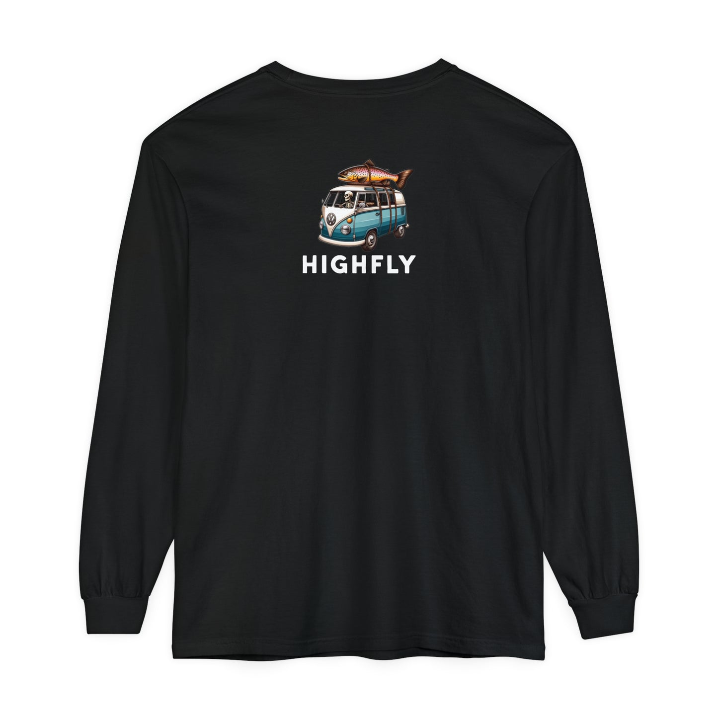 Big Brown Van Comfort Colors Long Sleeve