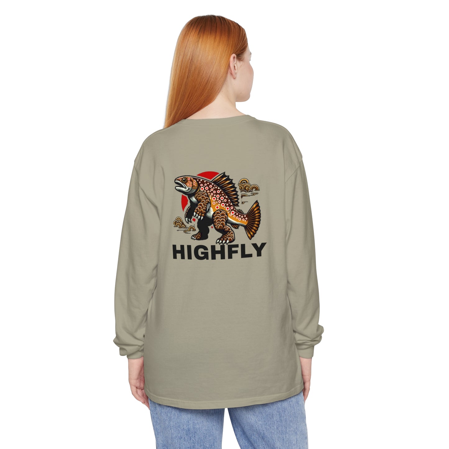 Troutzilla Long Sleeve - Comfort Colors