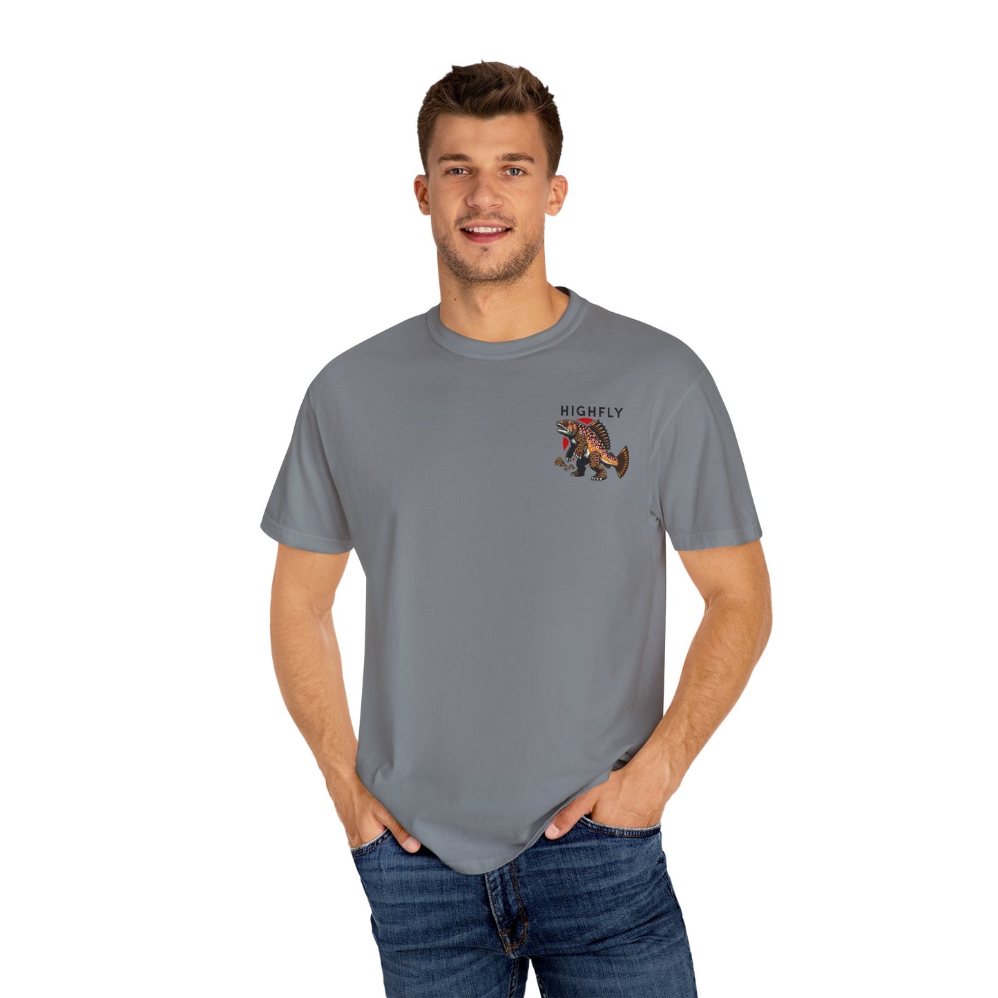 The Minimalist Troutzilla Comfort Colors T-shirt