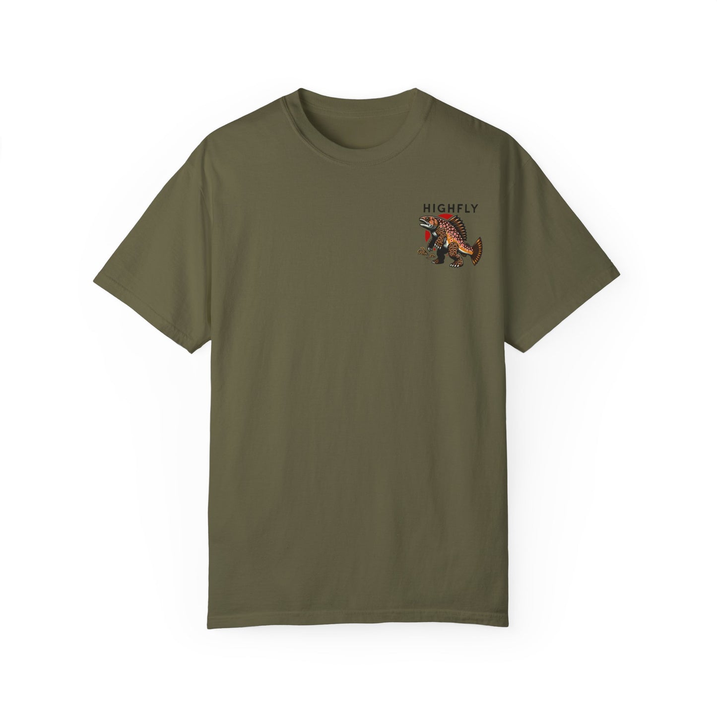 The Minimalist Troutzilla Comfort Colors T-shirt