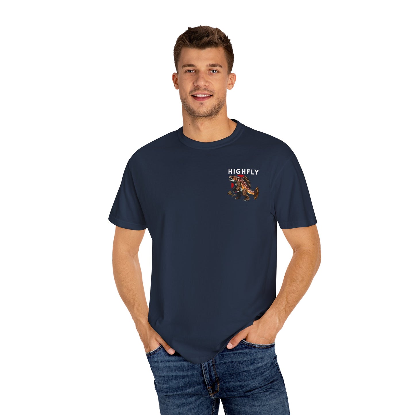 The Minimalist Troutzilla Comfort Colors T-shirt